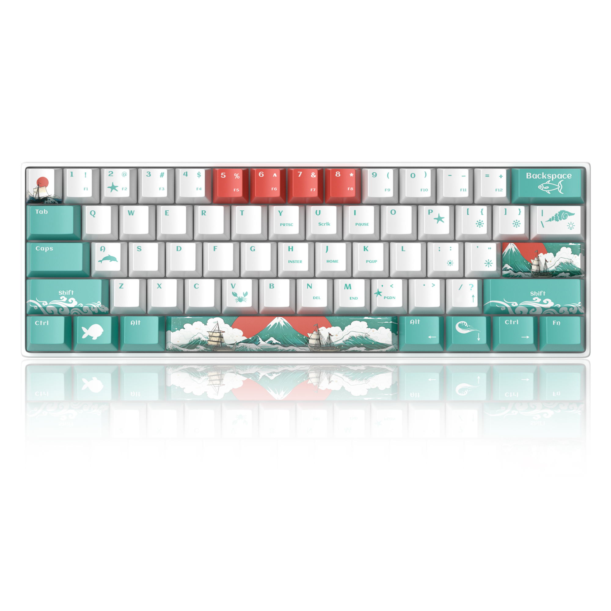 MK-Star61 (Waves Blue Backlit)